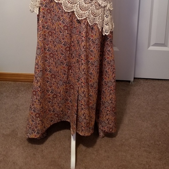 Long Floral Summer Skirt - Picture 5 of 8